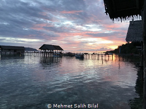 Sunset at Raja Ampat. Iphone 7 plus. by Mehmet Salih Bilal 